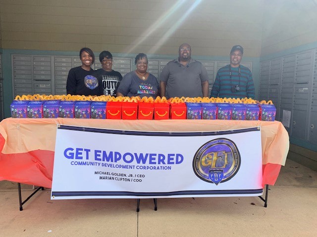 Get Empowered’Delivers Lunch to Wilsondale Apartments